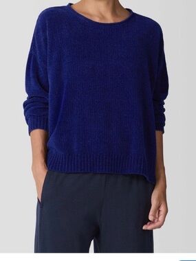Eileen Fisher organic cotton chenille sweater